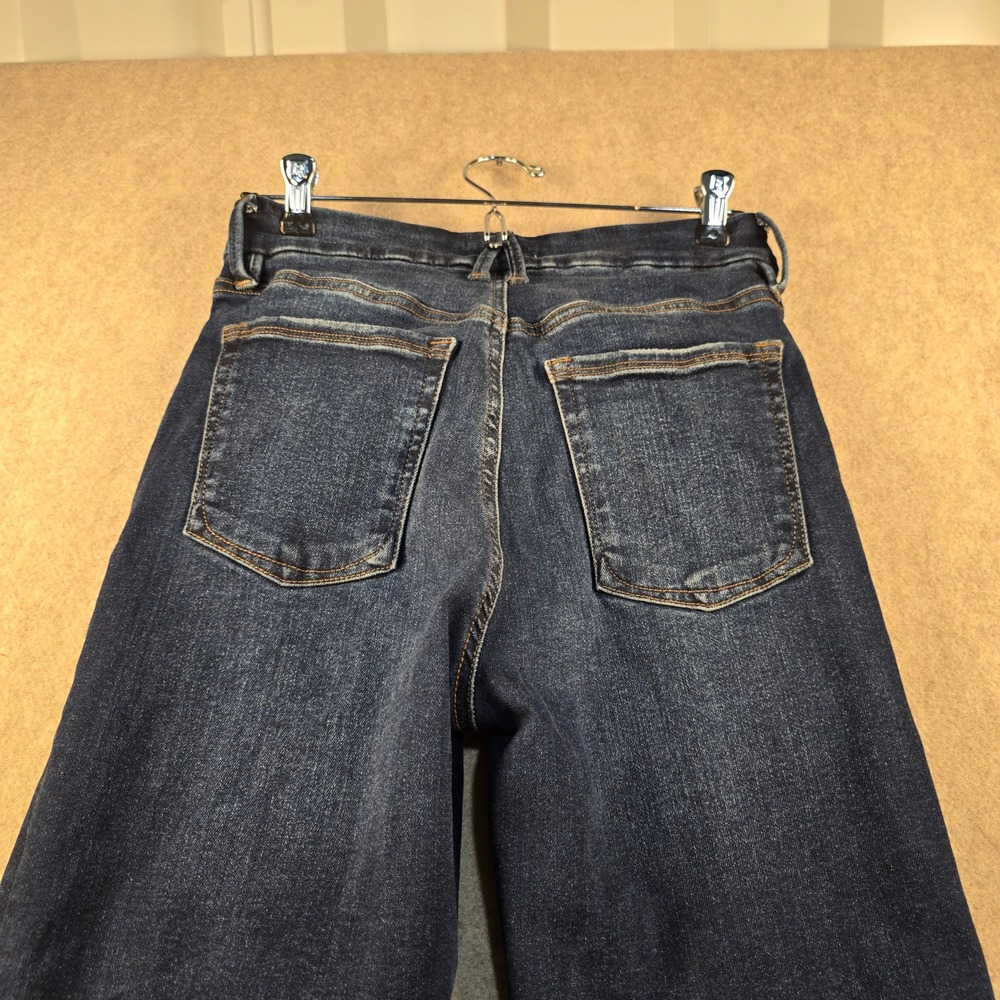 Good American Good Classic Bootcut Jeans Indigo Dark Wash Size 6-12 GCLBAF478T - Picture 12 of 12